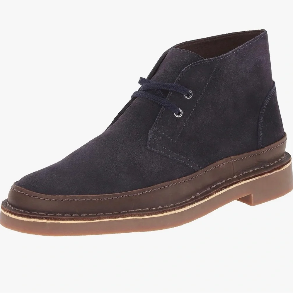 Clarks Men's Bushacre Rand Two Tone Chukka Boot, Sz 10.5